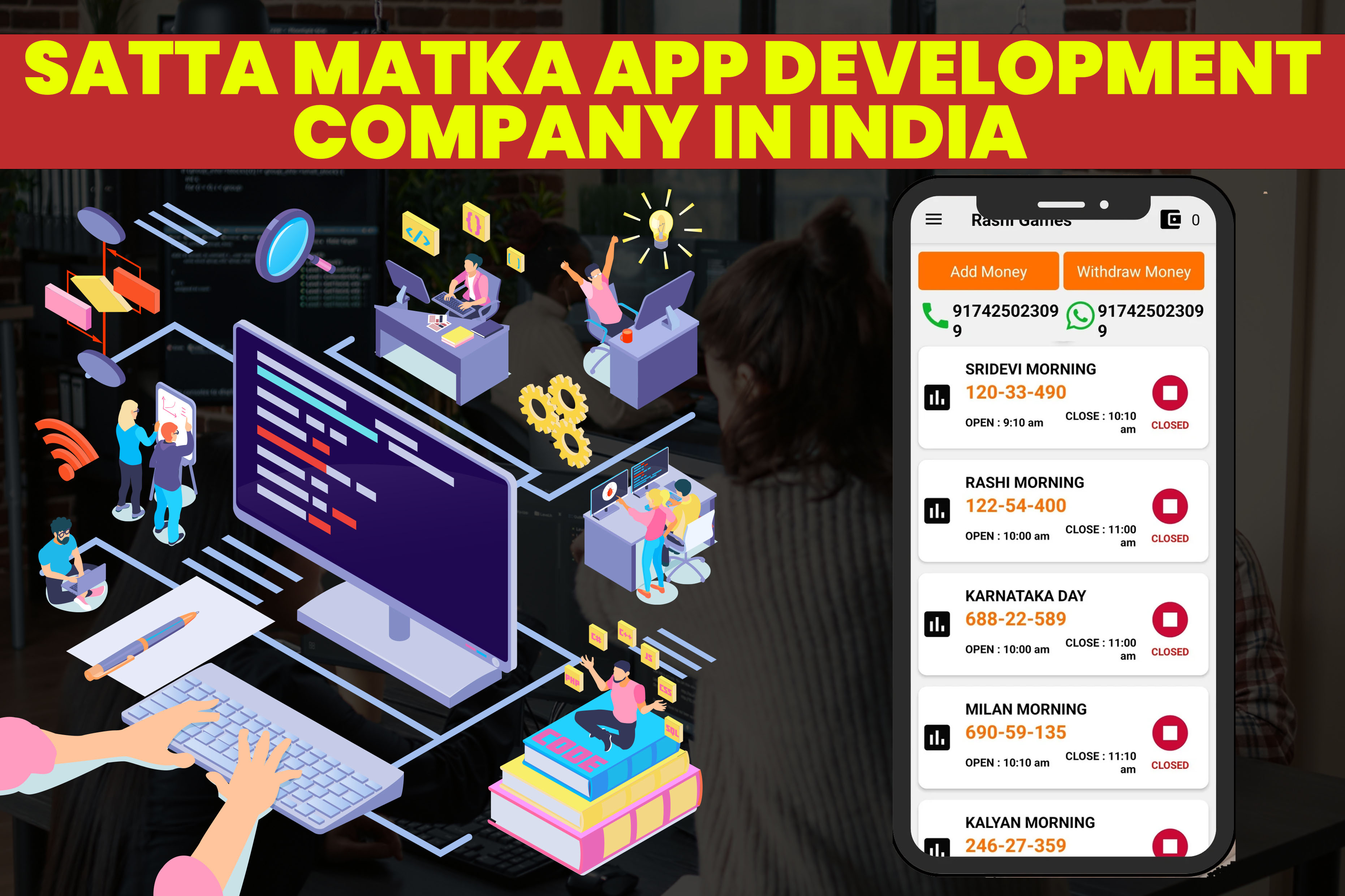 Satta Matka App development